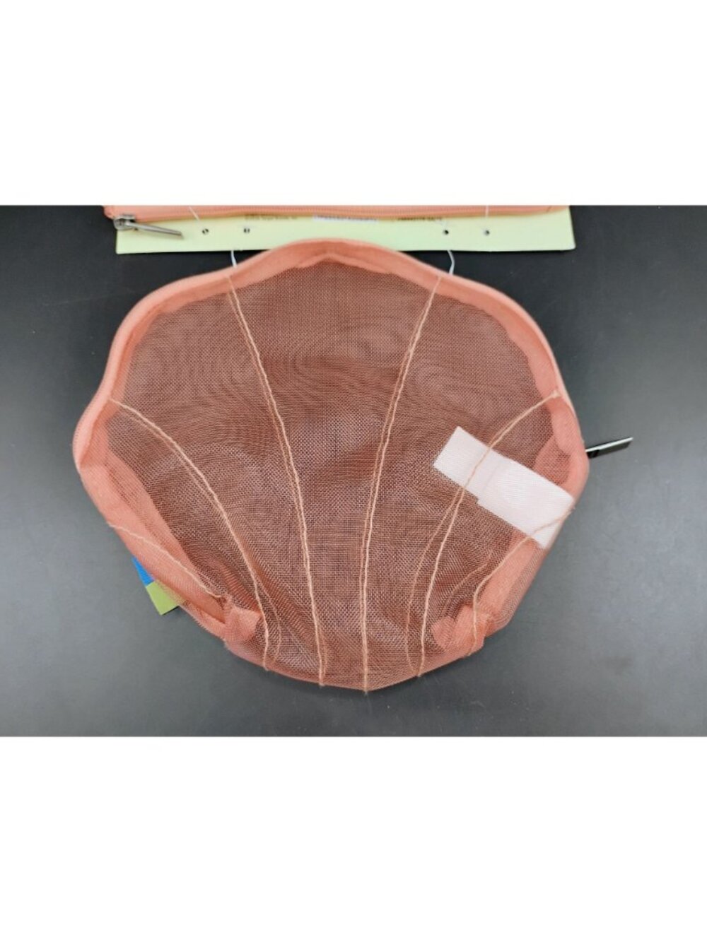 Open Story Mesh Shell 2-Piece Pouch Set Rust Colorway - Picture 7 of 7